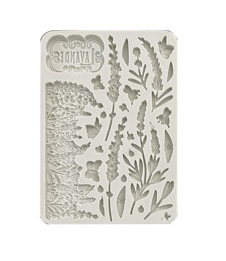 Stamperia STAMPO IN SILICONE Lavanda  - 14,8 X 21 cm