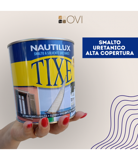 TIXE Smalto a solvente uretanico NAUTILUX - Caffè 750ml