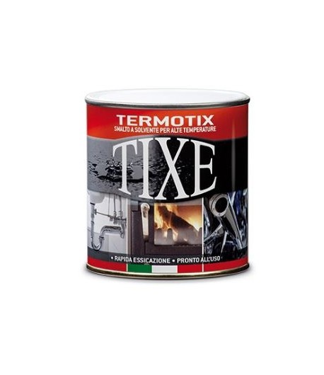 TIXE Smalto a solvente per alte temperature TERMOTIX - nero 250  ml