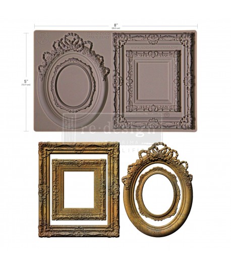 Stampo decorativo in silicone  - ORNATE LEGACY - 12,5 X 20,3 cm