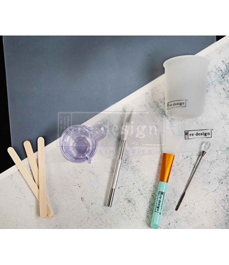 RESIN TOLL SET - attrezzatura per resina