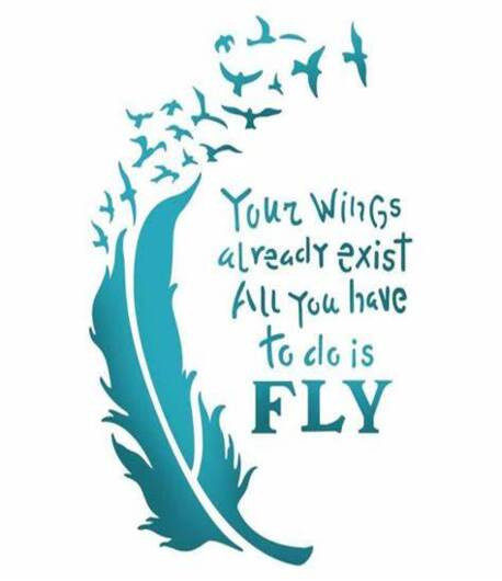 STENCIL CM. 20X15 - PIUMA