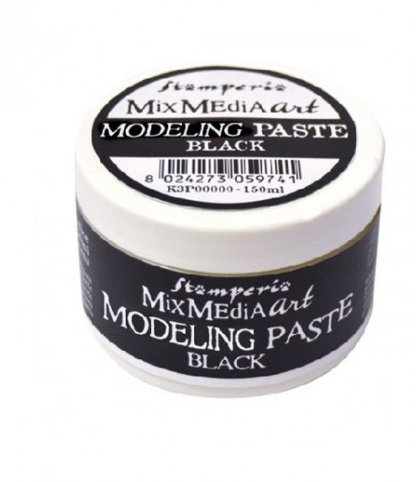 STAMPERIA Modeling paste 150ml NERA