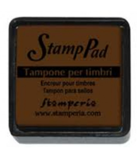 STAMPERIA  Tampone pigmento piccolo - MARRONE