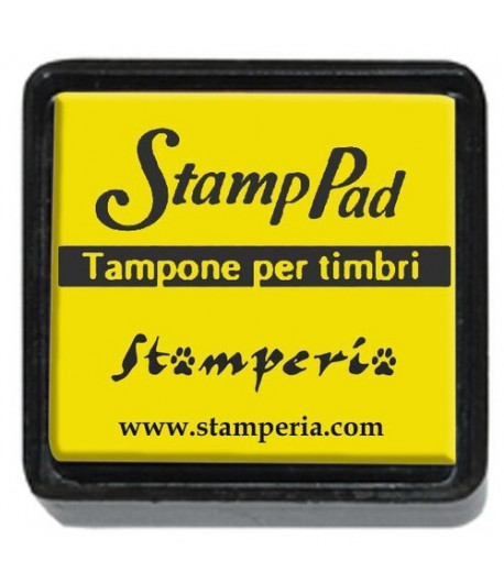 STAMPERIA  Tampone pigmento piccolo - GIALLO