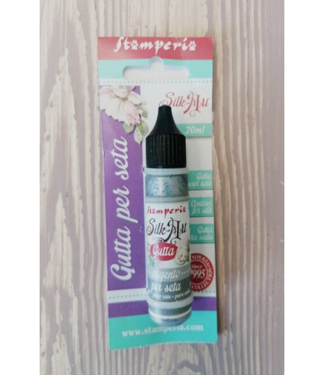 STAMPERIA Gutta 20ml - ARGENTO