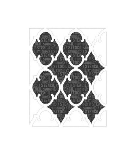 Stencil spesso - Grovigliera marocchina