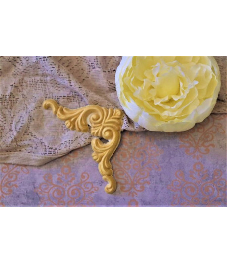 Fregio in legno pressato 87 x 87mm