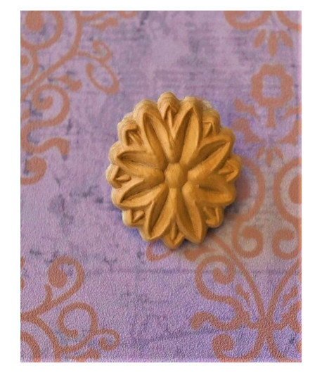 Fregio in legno pressato Ø 33 mm