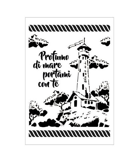 TOMMY ART Stencil - FARO A4