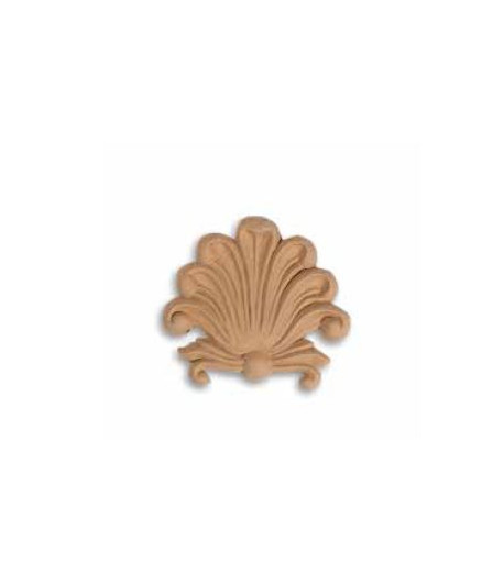 TOMMY ART Fregio in legno plastico Conchiglia 8,2x9,5 cm circa