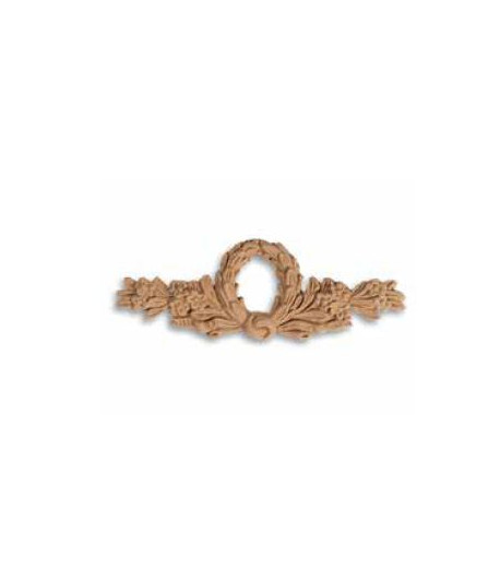 TOMMY ART Fregio in legno plastico ghirlanda 16,8x6 cm circa