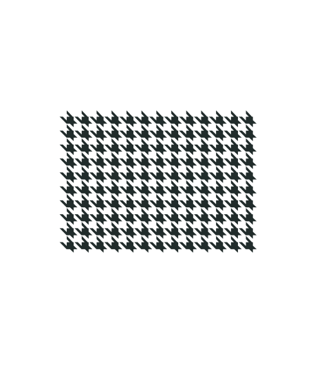 Stencil - Large Houndstooth 45,5X60,5 cm