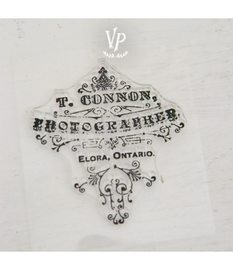 Timbro  testo fotografico