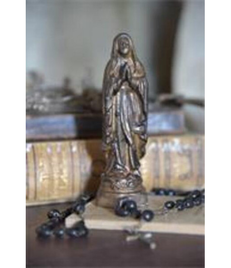 Madonna con antica patina dorata