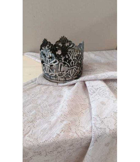 Runner in pizzo - beige