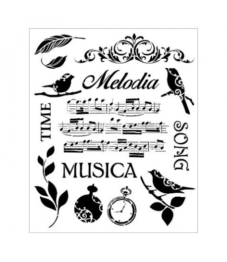 Stencil - MELODIA