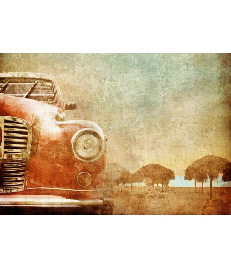 MINT BY MICHELLE Carta da découpage - VINTAGE CAR (macchina vintage)