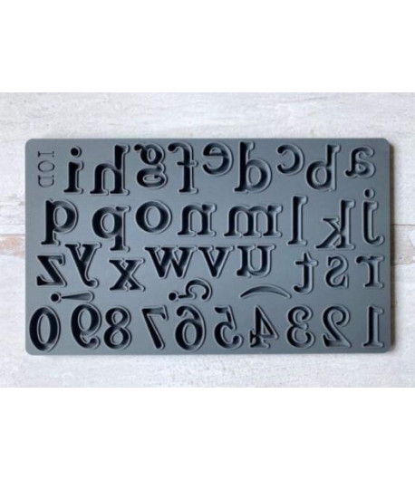 IOD Stampo per fregi  in silicone - DECORAZIONE HARPER 25,5 x 15,5 cm
