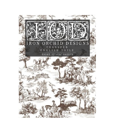 Transfer IOD English Toile