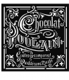 STENCIL SPESSO CM.18 X 18  CHOCOLAT