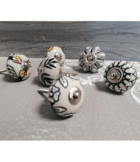 Pomelli - Collezione Decorata nera