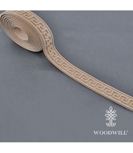 Vintage Paint Woodwill Fregio flessibile - Cornice in rotolo  Greca 215x2,1 cm