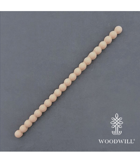 Vintage Paint Woodwill Fregio flessibile - Cornice perlinata 18x0,9 cm