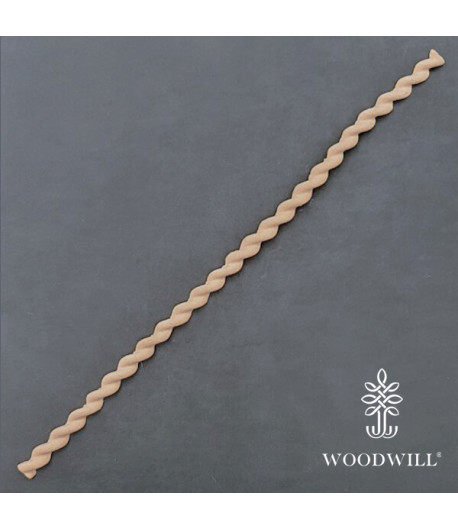 Vintage Paint Woodwill  Fregio flessibile - Cornice intrecciata 27x1,3 cm