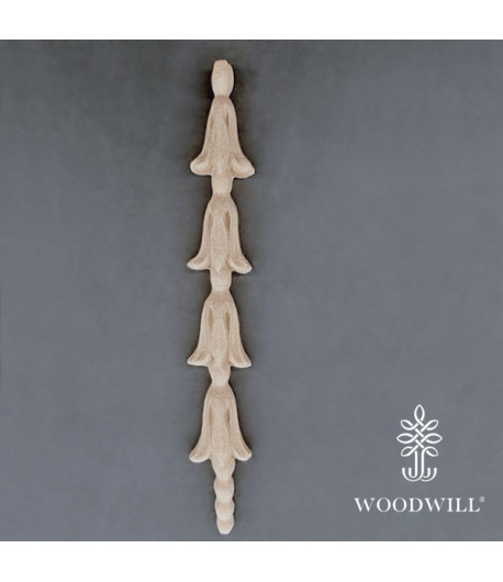 Vintage Paint Woodwill Fregio flessibile - decorazione verticale 20 x 3 cm