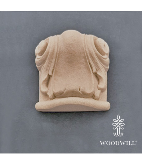 Vintage Paint Woodwill Fregio flessibile - colonna/pilastro 7,5x3,5 cm