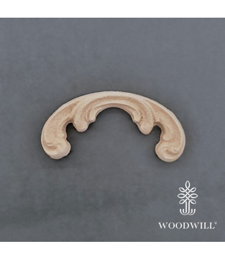 Vintage Paint Woodwill Fregio flessibile - 8x3 cm