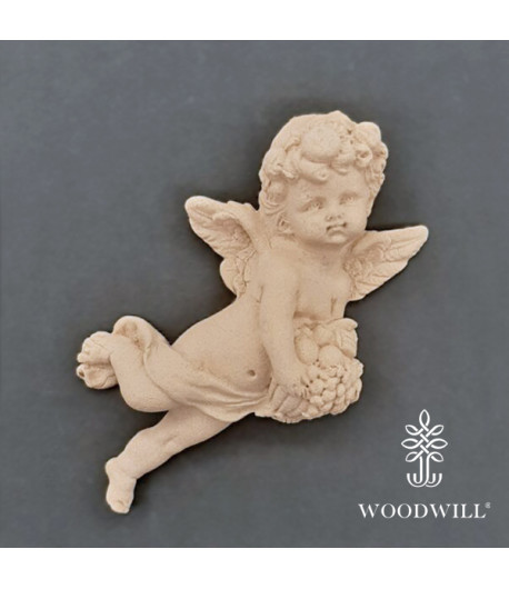 Vintage Paint Woodwill Fregio flessibile - angioletto 11x 6,6 cm