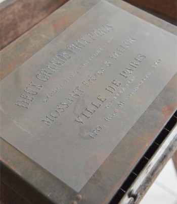 Stencil ville de paris