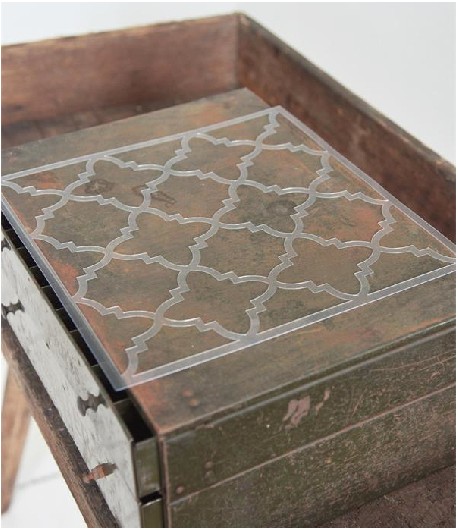 VINTAGE PAINT Stencil Marocco 31x31cm