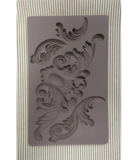 Stampo decorativo in silicone  - CIMASETTA E RICCIOLI 12,5X20 cm