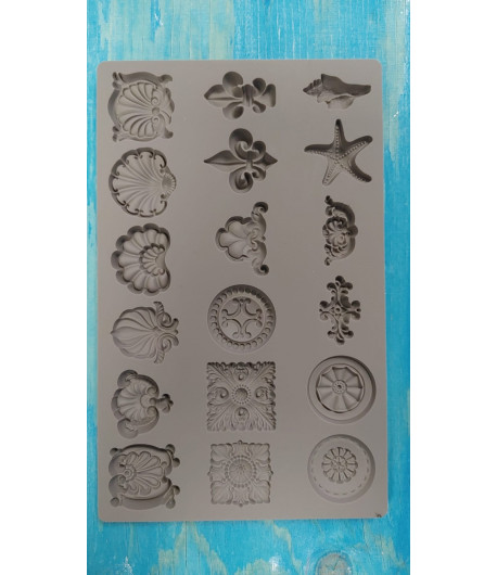 Stampo decorativo in silicone  - POMELLIMARE 12,5X20 cm