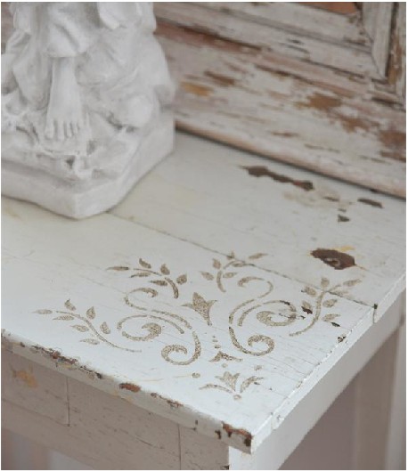 VINTAGE PAINT Stencil angolo 20,7x27 cm