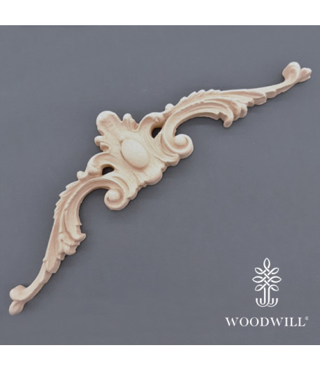 Vintage Paint Woodwill Fregio flessibile - decorazione centrale 34x8 cm