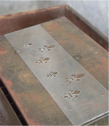 Set Di 4 Fustelle Metalliche Ideen Mit Herz - Scritte Francesi Per Biglietti, Scrapbooking E Decorazioni Fai Da Te