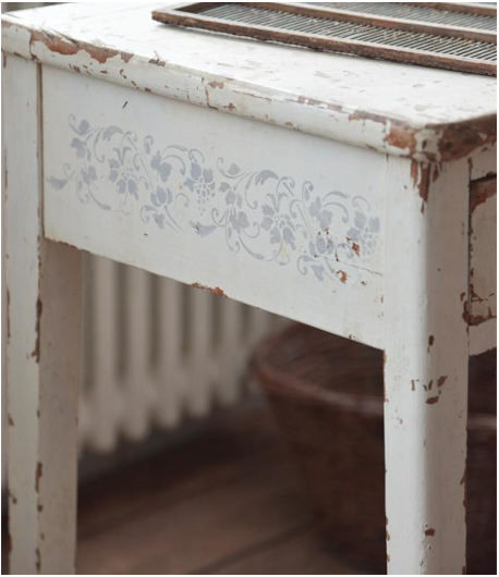 VINTAGE PAINT Stencil Wine Grape