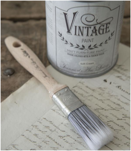 VINTAGE PAINT Pennello piatto professionale