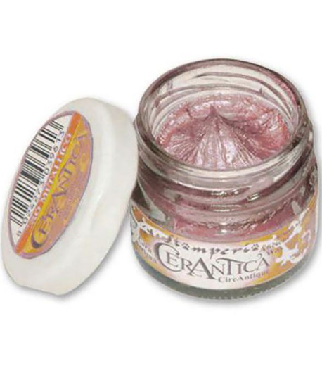 STAMPERIA Cera antica rosa metallico 20ml