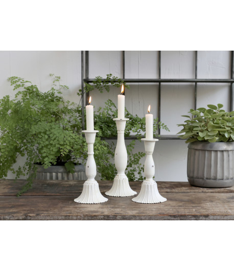 Portacandela - singolo classico Antique Cream