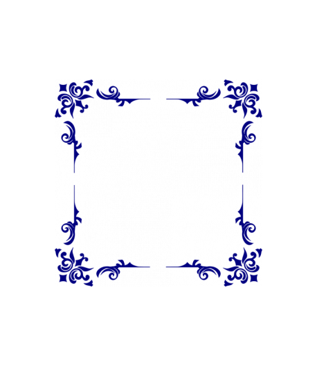 Stencil - cornice interrotta 2