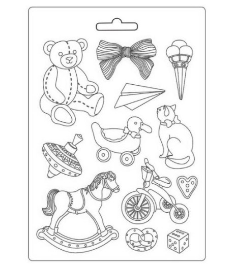 Stamperia Stampo Morbido Maxi - DAYDREAM TOYS 21 x 29,7 cm