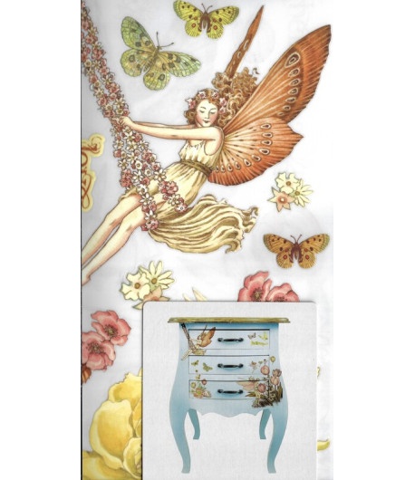 Mini Transfer - FAIRY FLOWERS
