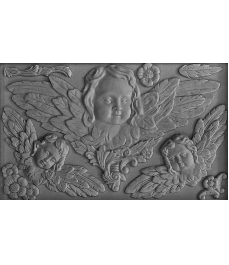IOD Stampo fregi in silicone - ANGELO 25,5 x 15,5 cm