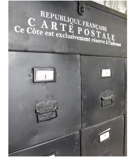 Stencil Carte postal