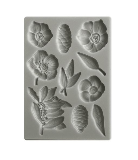 Stamperia STAMPO IN SILICONE PIGNE - A6 10,5 X 14,8